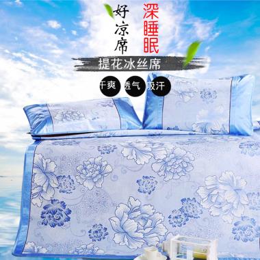 提花冰丝席