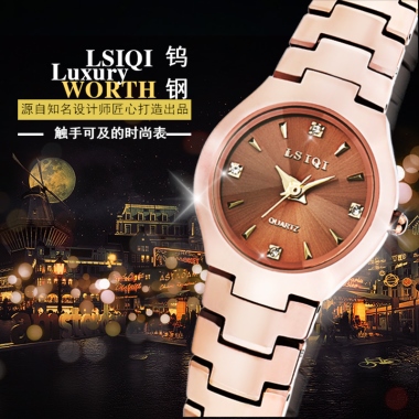 LSIQILuxury WORTH 钨 钢手可及的时尚腕表主图